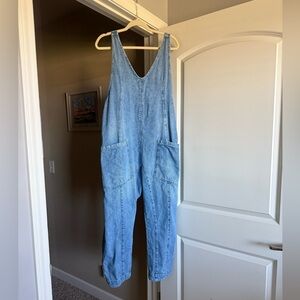 Women’s We the Free High Roller Denim Jumpsuit
